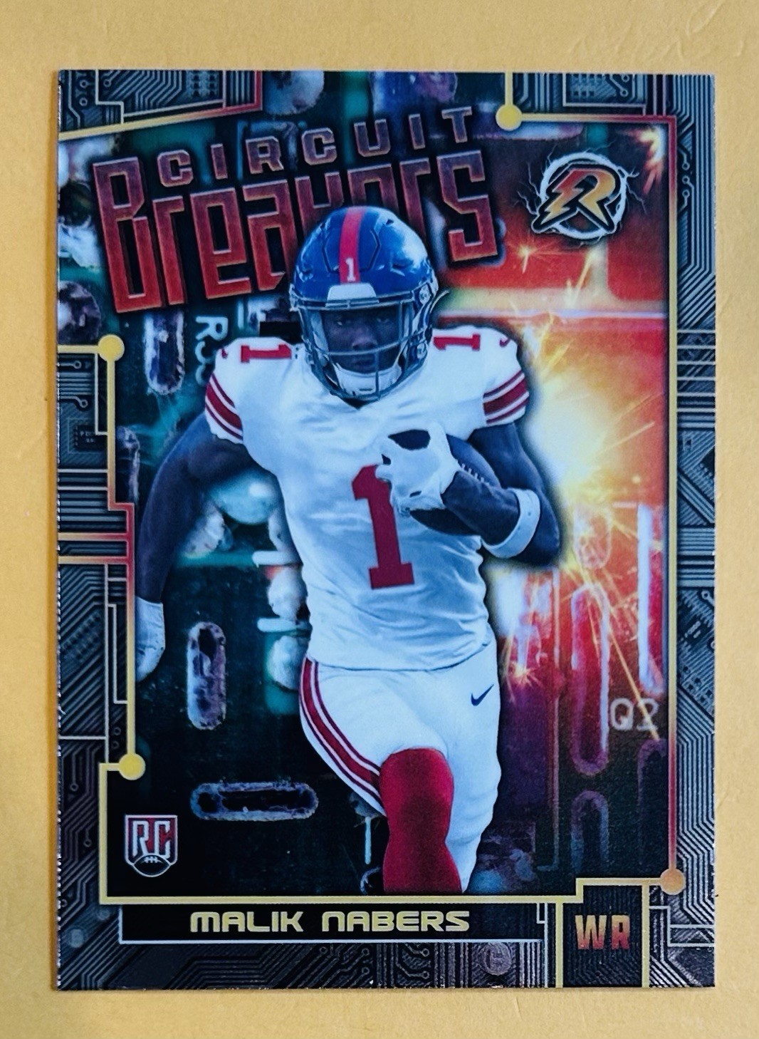 2024 TOPPS RESURGENCE MALIK NABERS CIRCUIT BREAKERS RC NEW YORK GIANTS #CB-2