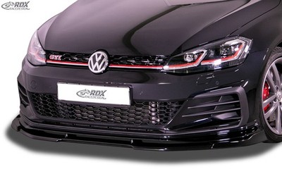 RDX Frontspoilerlippe VARIO-X für VW Golf 7 GTI TCR Facelift 2017+ Frontlippe Fr