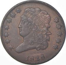 1828 Classic Head Half Cent - 12ST a0191