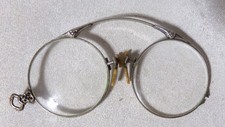 Vintage Silverfld Oxford Pince-Nez Gold Filled Eyeglasses