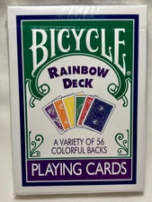 Bicycle Rainbow Deck Playing Cards from Magic Makers - SEALED!
