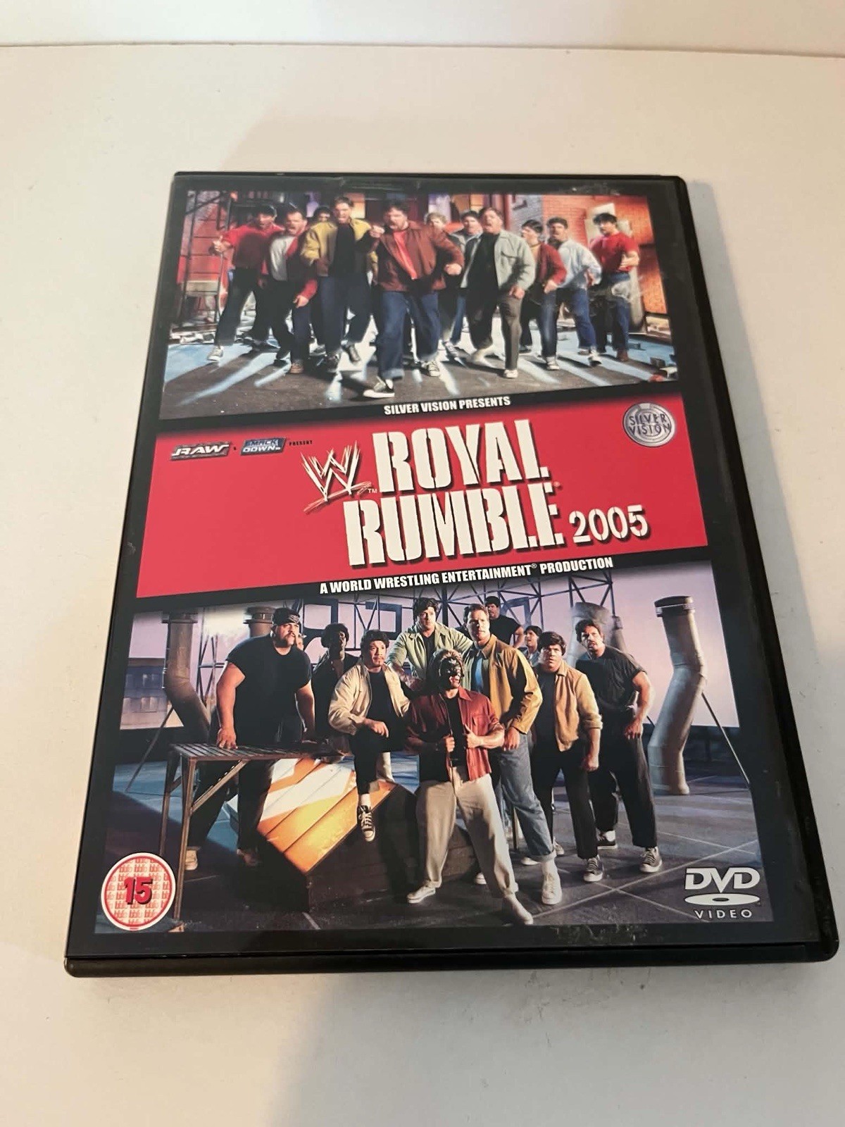 WWE Royal Rumble 2005 DVD Wrestling Guerrero Mysterio Orton Triple H