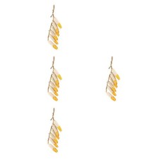  4pcs Artificial Fake Vegetable fruit string Fake Corn Lifelike Hanging for Home