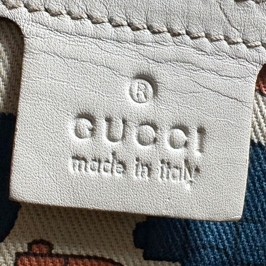 Auth GUCCI Guccissima Shoulder Bag Off White/Pink Beige Leather - z8536 thumbnail 12