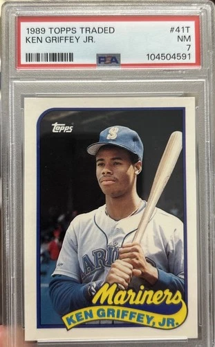1989 Topps Traded - Ken Griffey Jr PSA 7