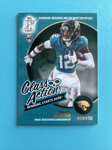 2025 Topps Signature Travis Hunter Base (RAW)