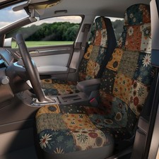 Vintage Boho Patchwork Car Seat Covers