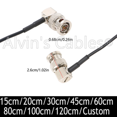 RG179 75Ω SDI Cable HD SDI BNC Cable Flexible forSony FS5 FS7 FX6 Atomos Monitor