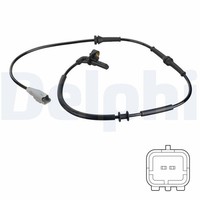 Delphi ABS Sensor Raddrehzahl SS20761 FüR Peugeot Partner GroßRaumlimousine CNG