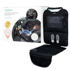 Lulyboo Car Seat Protector  Organizer for Baby  Toddler - Back Seat Storage...