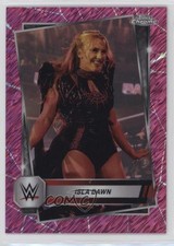 2025 Topps Chrome WWE Pink Shimmer Refractor Isla Dawn #64 08jk