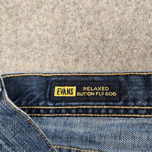 Citizens of Humanity Jeans Mens 38x29 Straight Relaxed Button Fly 606 USA Evans - Picture 6 of 17