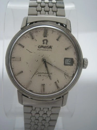 VINTAGE OMEGA SEAMASTER DEVILLE AUTOMATIC WATCH RUNS