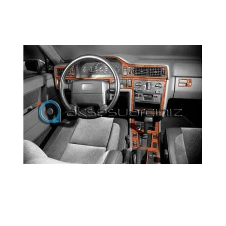 Volvo 850 1993-1997 Ajuste Interior Tablero Cubierta Kit Madera Auto Interior Piezas 21 Foto 2 de 4