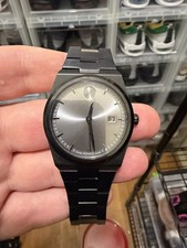 Movado Bold bold quest black ip with grey dial