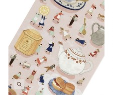 Kawaii Tea Time Seal Stickers Mind Wave Secret Friends Planners Journals
