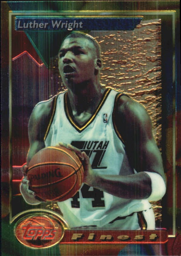 1993-94 Finest #196 Luther Wright RC - BSK