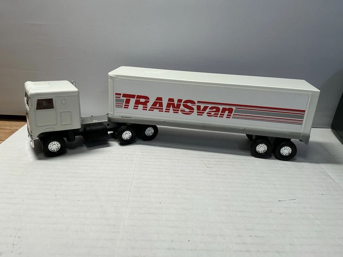 Camion Kenworth Semi-remorque ERTL En Tôle - Jouet Ancien - Bon état
