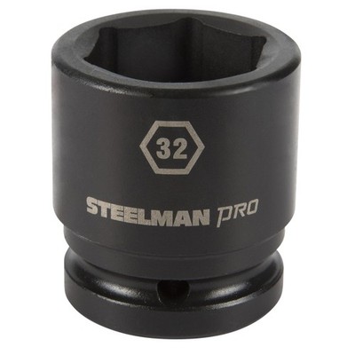 Steelman Pro 3/4 in. Drive 32mm 6 Point Impact Socket 79252
