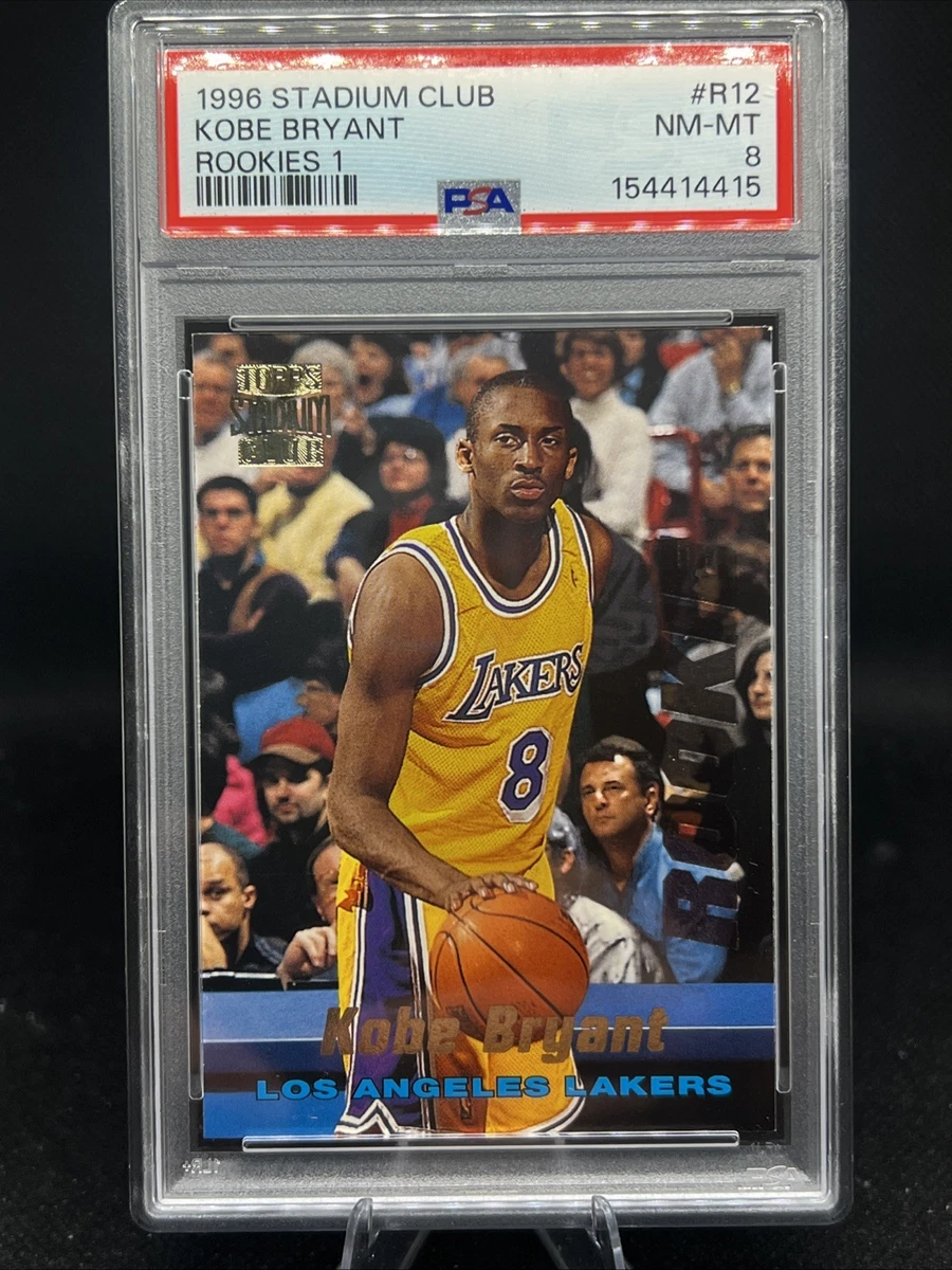 Topps Kobe Bryant 8 Graded Basketball Sports Trading Cards