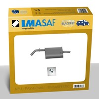 Imasaf ESD Auspuff Endtopf für Daewoo Nubira 2.0 16V, EndschalldäMpfer