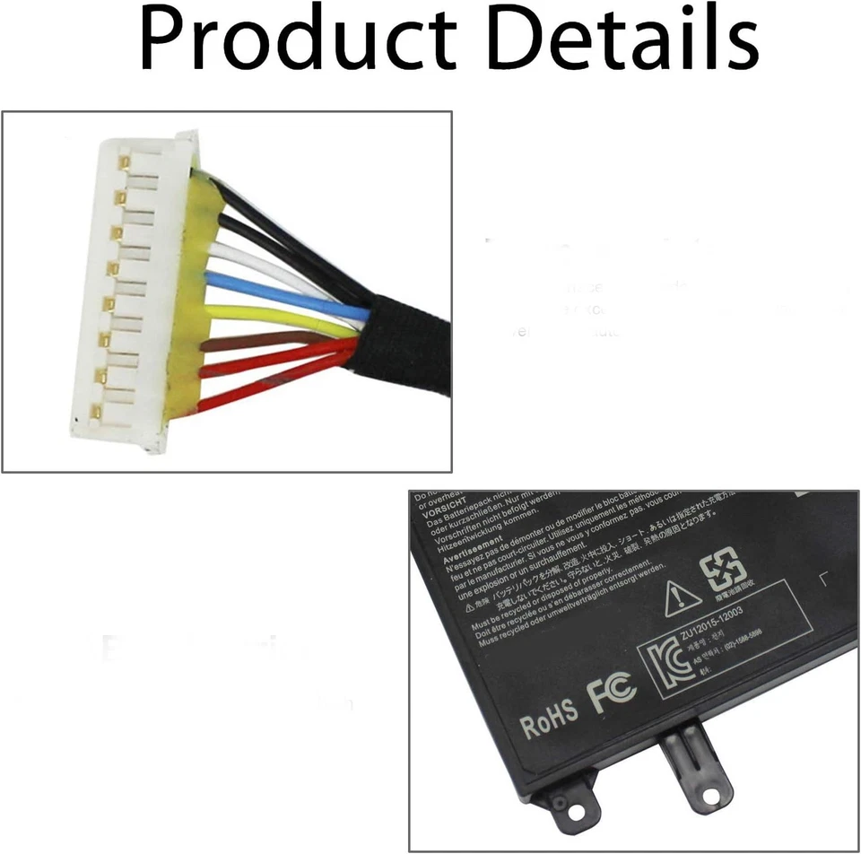 Batería PA5157U-1BRS para Toshiba Satelite E55 E55T-A5320 E55T-A5114 P000577250 Foto 3 de 4