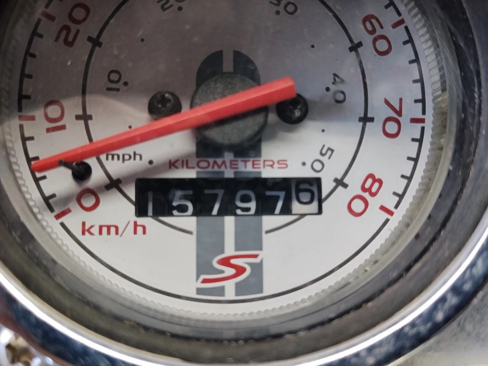 Contachilometri Strumentazione Tachimetro Vespa S 50 4T 2007 2014 KM: 15.797 - Immagine 3 di 4