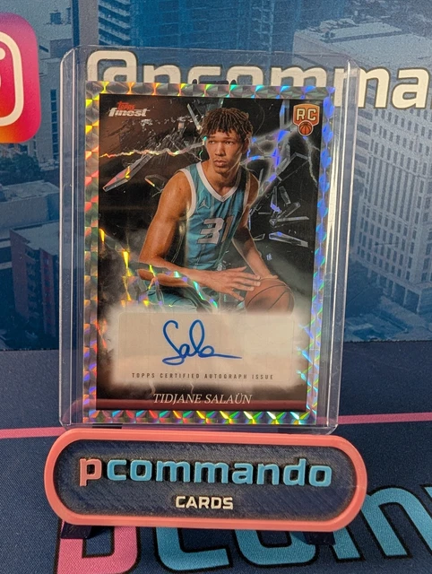 Topps Finest - Tidjane Salaun Geometric Auto