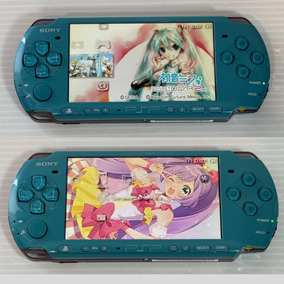 Sony PSP-3000 Console Miku Hatsune DIVA 2nd Limited w/Accessory