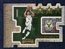2021 Panini Contenders Superstar Die Cuts Giannis Antetokounmpo #7 MVP