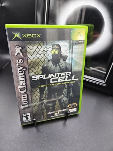 Tom Clancy's Splinter Cell / Microsoft Xbox / Clean / Read 