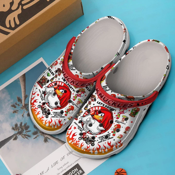 Lightweight & Durable Clogs Knuckles Let’s Party Unisex Clogs