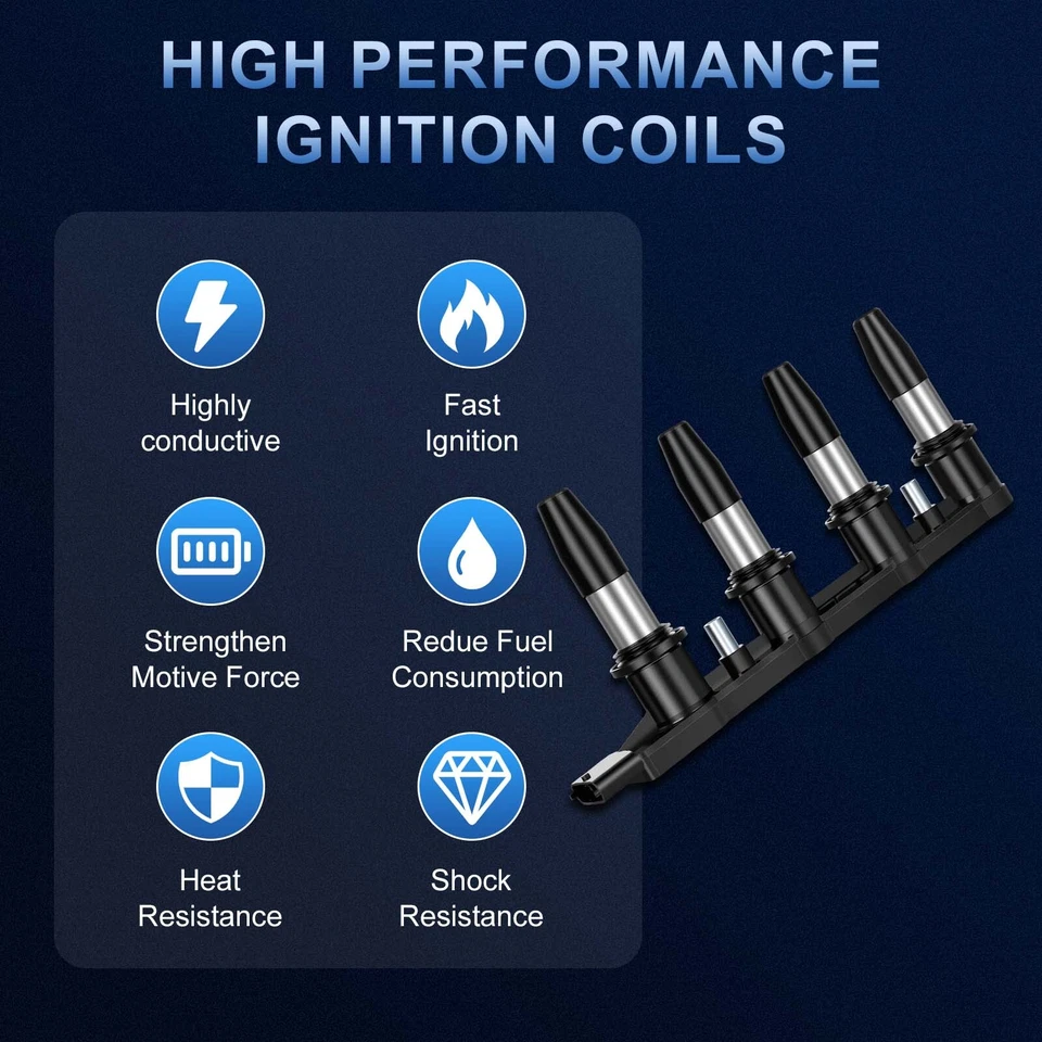 Kit de bujías de encendido e iridio aptas para Saturn Astra 2008-2009 1,8 L Foto 3 de 4