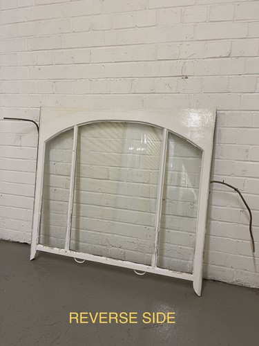 Pair Of Reclaimed Edwardian Arch Wooden Panel Sash Window 935x865 940x873 - Picture 8 of 11