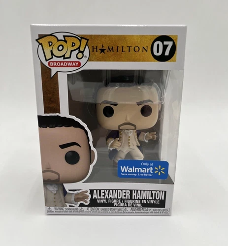 Funko POP Alexander Hamilton 07 Blue Coat Variant Exclusive Broadway