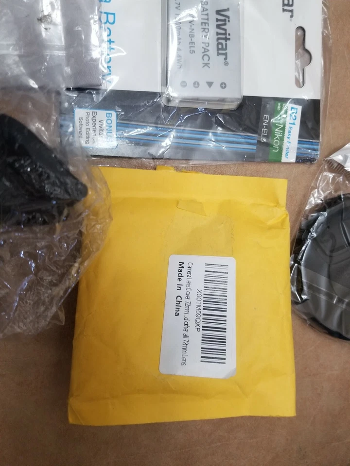 2 Pack Vivitar EN-EL05 Battery, Rapid Travel Charger & Professional Cleaning Kit - Image 4 of 4