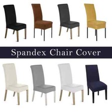 Housses Chaise Mariage Lavable Extensible Salle à Manger Amovible