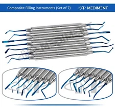 7 Dental Composite Filling Instrument Light Weigh Titanium Restorative Kit