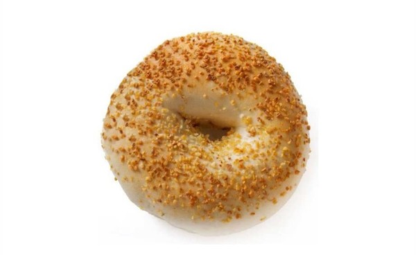 Auténticos bagels de cebolla recién horneados de Nueva York 1 docena