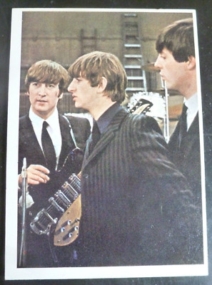 1965 Topps Beatles Color #24, VG/EX Ringo, George, Paul & John