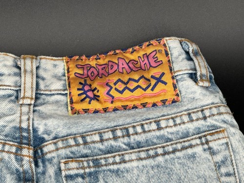 Vintage 1980s Jordache Acid Stone Wash Girls Jeans, Size 5/6 - Picture 12 of 13