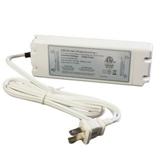 ETL Listed 24v 50w 2.1A LED Light Triac Dimmable Driver AC Power supply  Plug