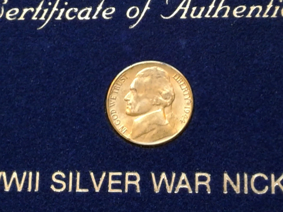 1944-S WWII SILVER WAR NICKEL - Image 3 of 4