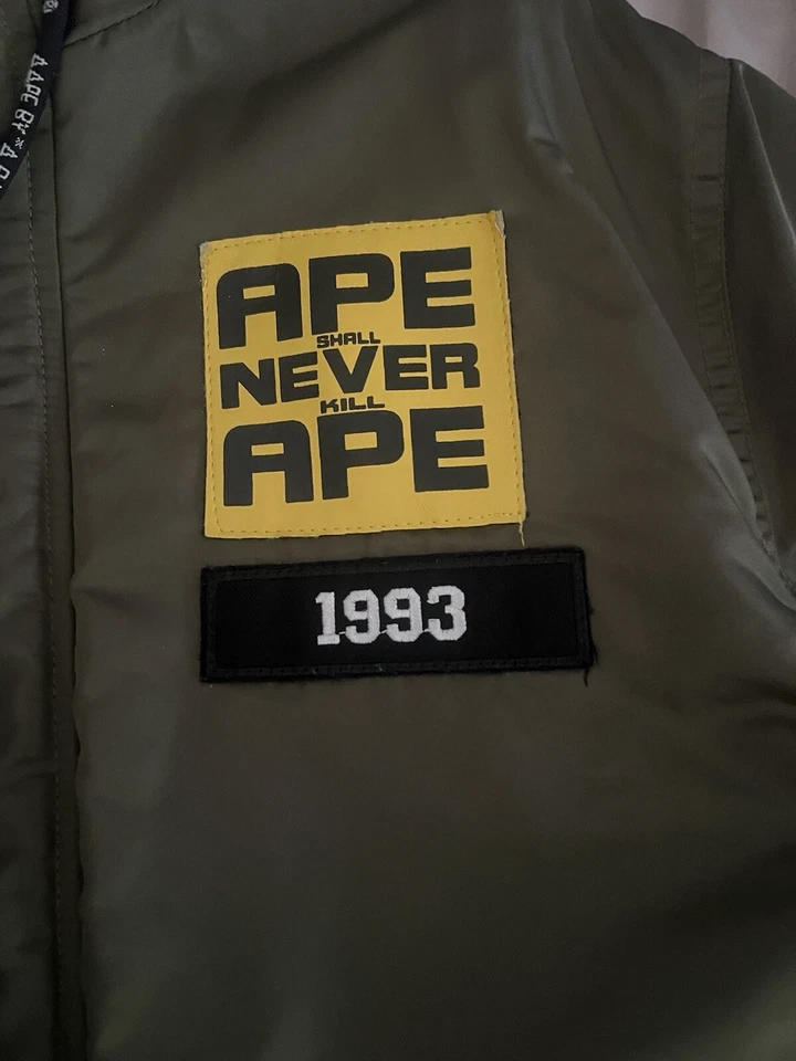 Abrigo Bape Foto 3 de 4