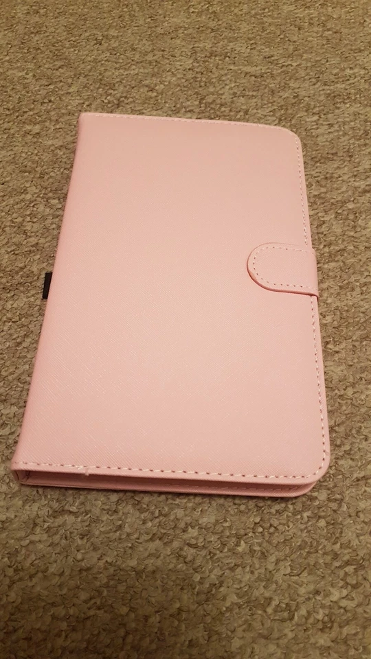 Bluetooth-compatible Keyboard with Portfolio Flip Leather Case Cover for Phones - Image 2 of 3