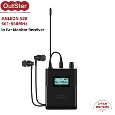 ANLEON S2R 561-568MHz in Ear Monitor Receiver Wireless IEM Receiver f/ANLEON S2