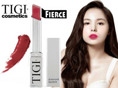 Pack of 5 TIGI Diamond Lipstick - Long Lasting Fierce Shade MS-64078 (0.14 oz)
