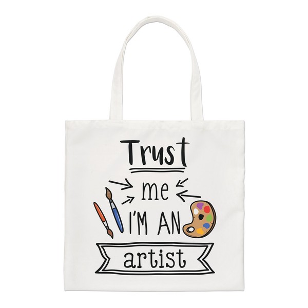 Trust Me I'm Eine KüNstler Regular Tragetasche Worlds Best Favorit Toll Shopper-image
