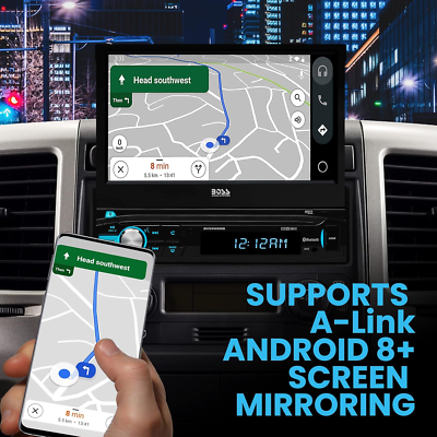BV9968MB Car Stereo System - Single Din 7 Inch Head Unit
