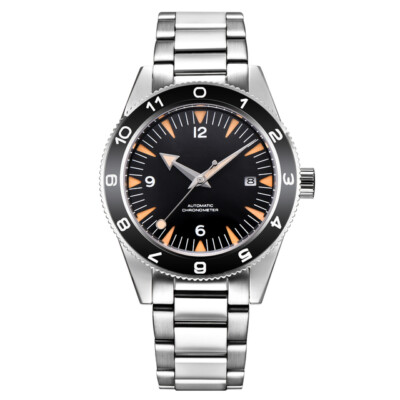 41MM CORGEUT Sapphire MIYOTA NH35 Automatic Movt Luminous Mens Watch Sport Strap